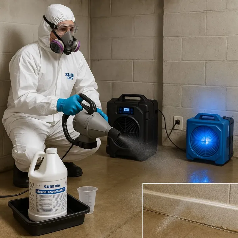 Sanitization and Odor Removal process in Silver Ridge, NJ