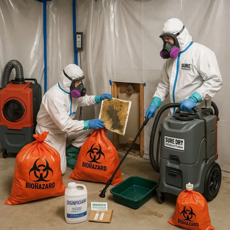 Contaminated Water Handling Protocols process in Silver Ridge, NJ