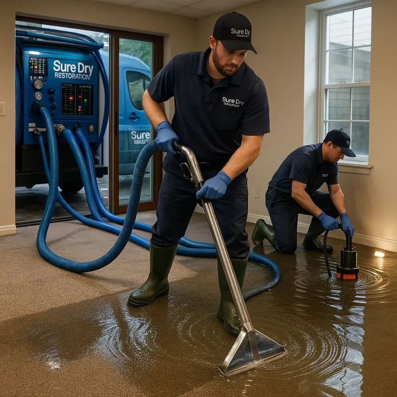 Water Extraction and Removal process in Silver Ridge, NJ